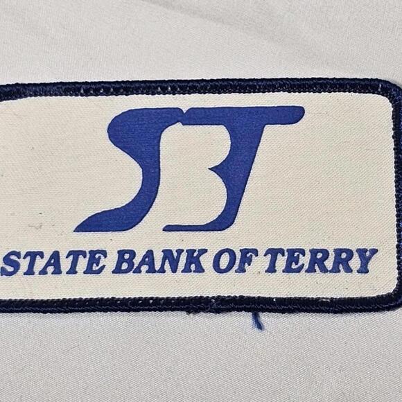 Other - Vintage State Bank Of Terry Retro Bank Patch. Business